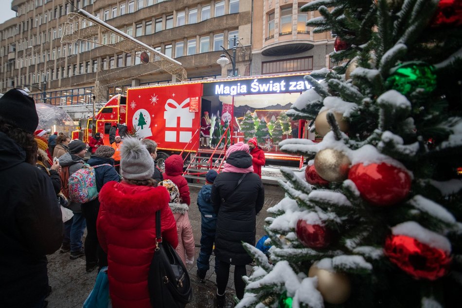 Ciężarówka Coca Coli