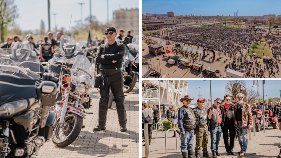 Łódź. Motocykliści opanowali Łódź! Otwarcie sezonu pod Atlas Areną i parada przez miasto