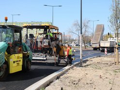Łódź. Remont Śmigłego-Rydza i Niższej. Położą ostatnią warstwę asfaltu