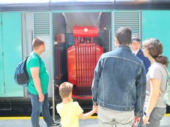 Łódź. Wystawa Makiet Kolejowych na dworcu Łódź Fabryczna. Święto miłośników pociągów