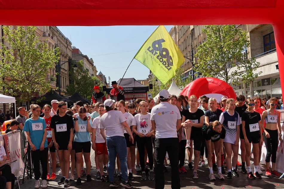 Mini Bieg Ulicą Piotrkowską.