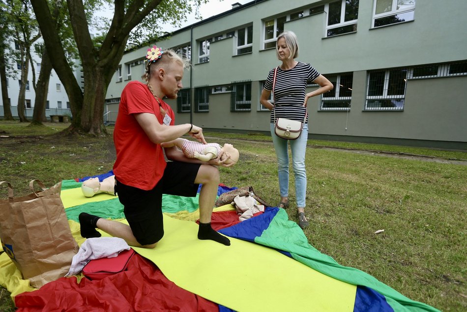 Łodzianie bawili się na rodzinnym pikniku przy Cieszkowskiego