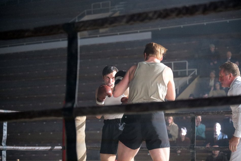 Plan filmowy w Hali Sportowej w Łodzi