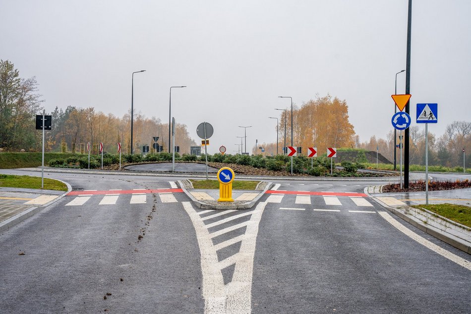 Trasa Górna - nowy odcinek tuż przed otwarciem