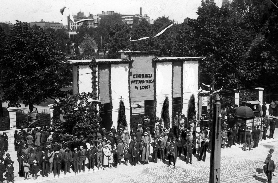 Łódź. Park Staszica na starych fotografiach