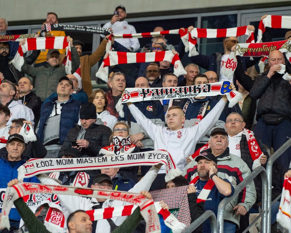 Kibice na meczu ŁKS Łódź z Wartą Poznań. Byłeś? Odszukaj się w galerii