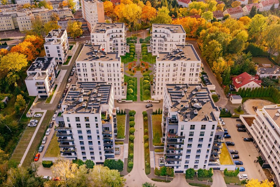 Łódź. Jesienna Łódź z lotu ptaka. Te zdjęcia zapierają dech w piersiach