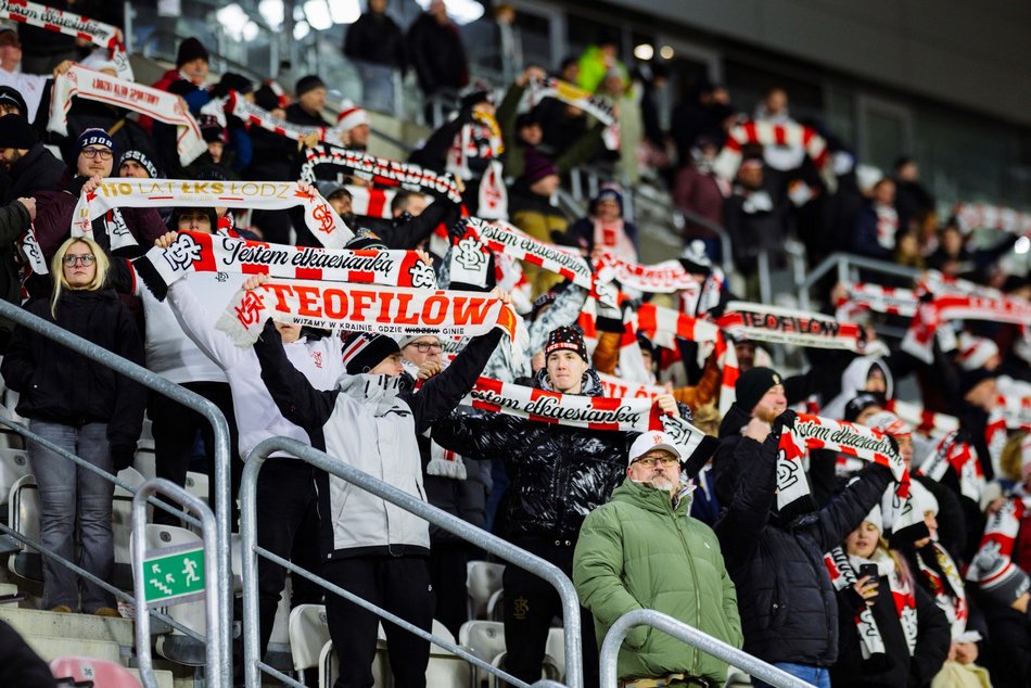 Łódź. Kibice na meczu ŁKS Łódź - Chrobry Głogów. Byłeś/aś? Znajdź się w galerii!