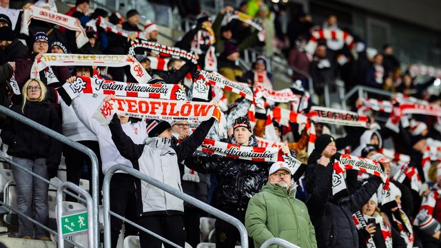 Kibice na meczu ŁKS Łódź - Chrobry Głogów. Byłeś/aś? Znajdź się w galerii! [ZDJĘCIA]