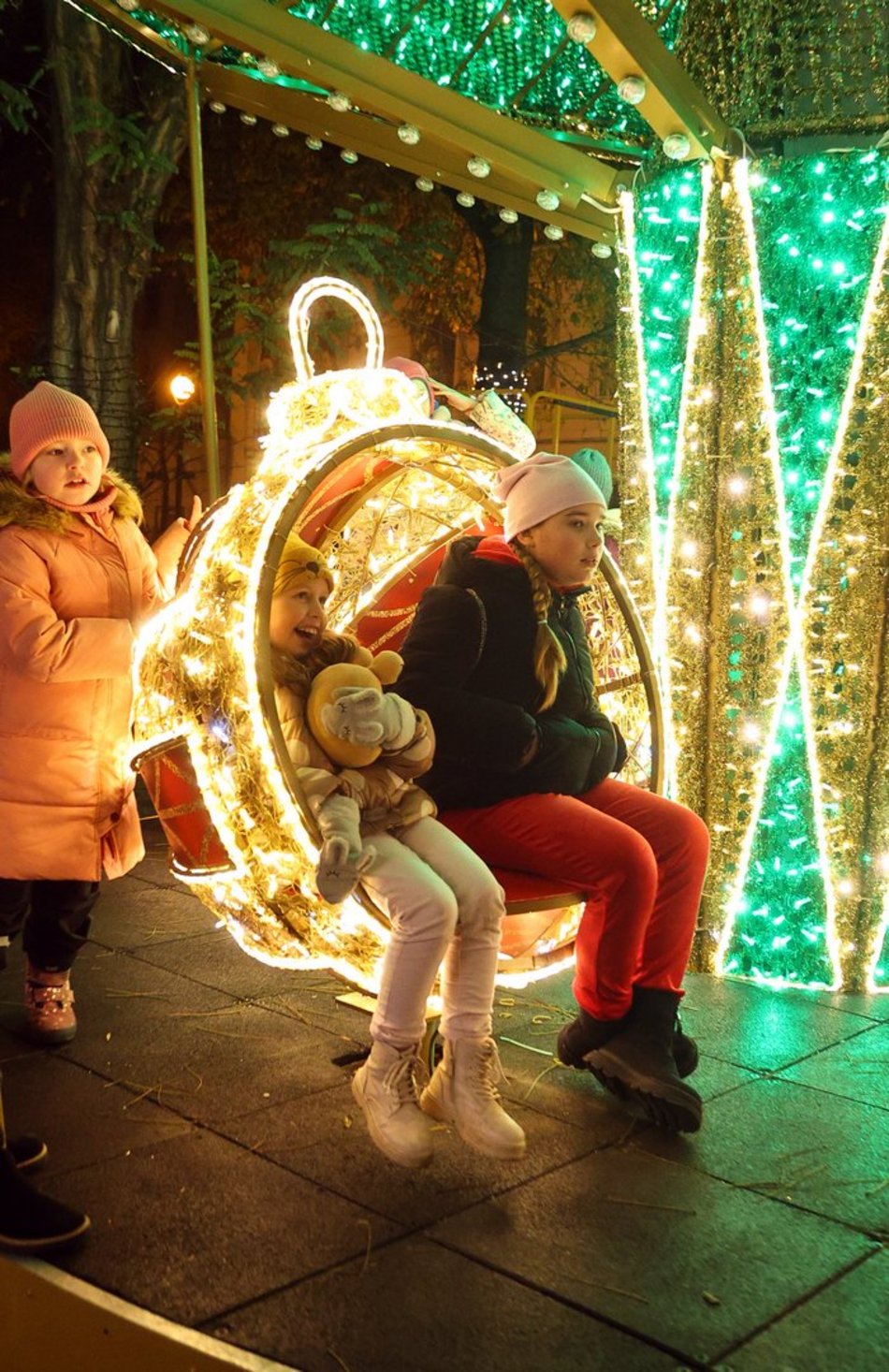 Świąteczna iluminacja Piotrkowskiej Łódź