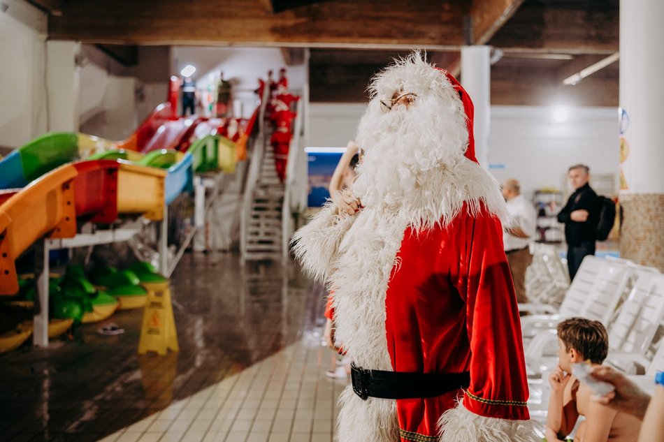 Aquapark Fala opanowały Mikołaje