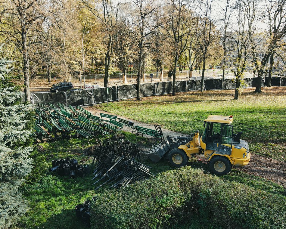 Rewitalizacja parku Staromiejskiego w Łodzi