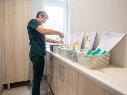 Oddział Onkologii Klinicznej Szpital Bonifratrów w Łodzi z wyremontowaną poczekalnią