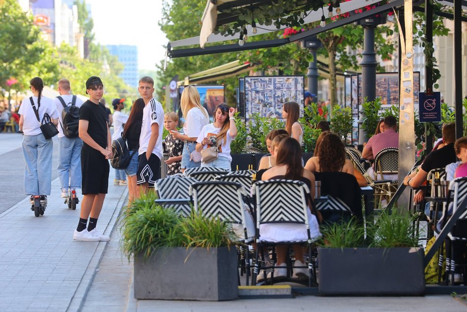 Lato zawitało na Piotrkowską i plac Wolności. To gorący weekend w Łodzi