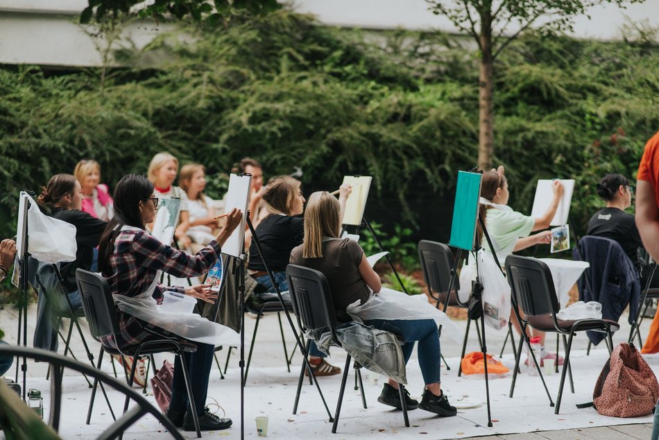 Łódź. Plener Art w Łodzi. Prawdziwe artystyczne atelier pod gołym niebem!