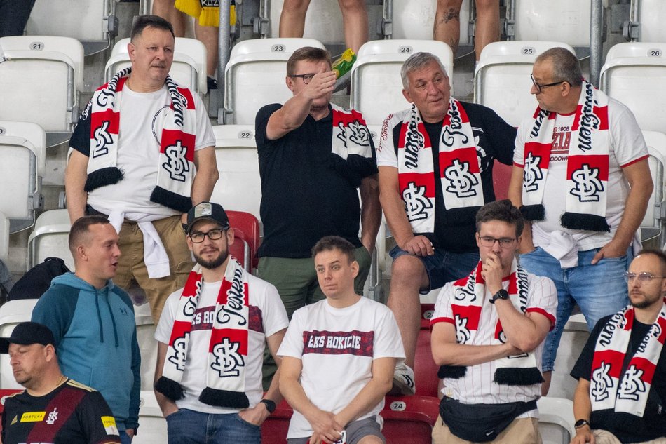 Łódź. Kibice na meczu ŁKS Łódź - Wieczysta Kraków. Byłeś/aś? Znajdź się w galerii