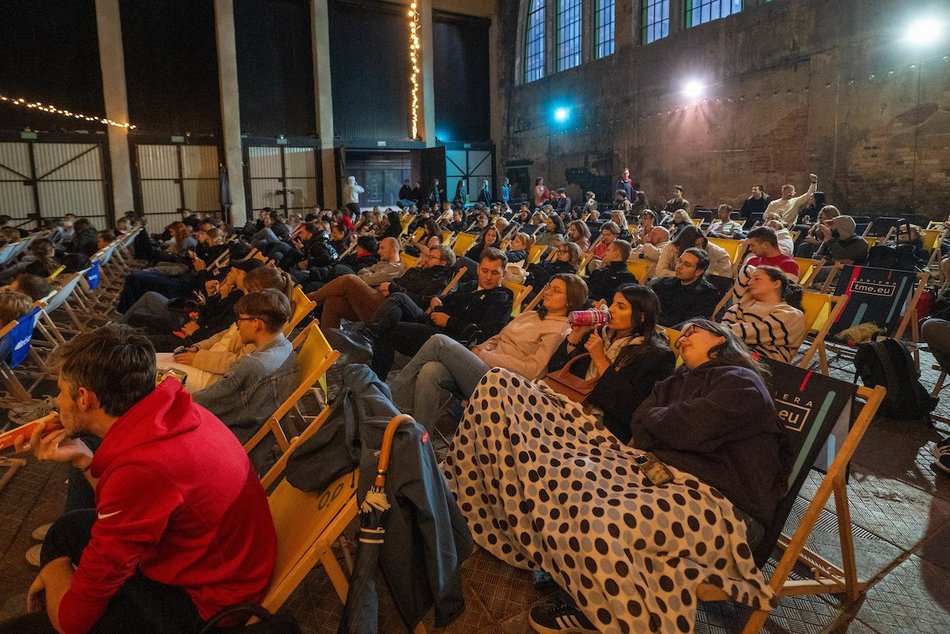 Łódź. TME Polówka w Łodzi. Publiczność w Fuzji obejrzała „Dzień Świra”