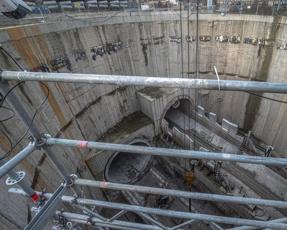 metro lodz tunel srednicowy