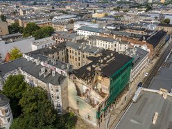 Zawalona kamienica przy Kilińskiego 49