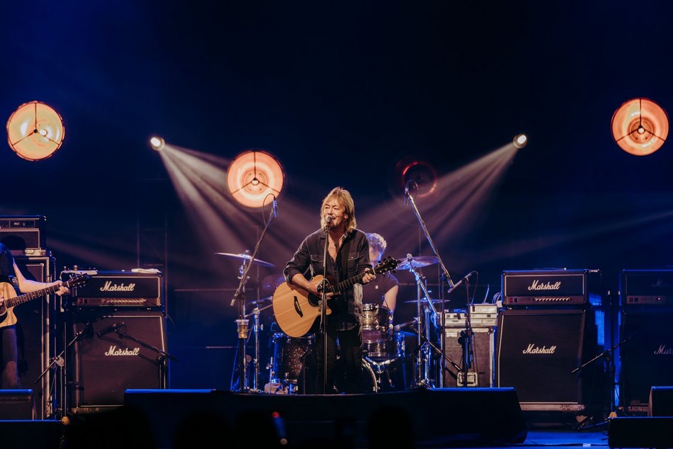 Chris Norman wystąpił w Sport Arenie. Klimatyczny koncert wokalisty zespołu Smokie