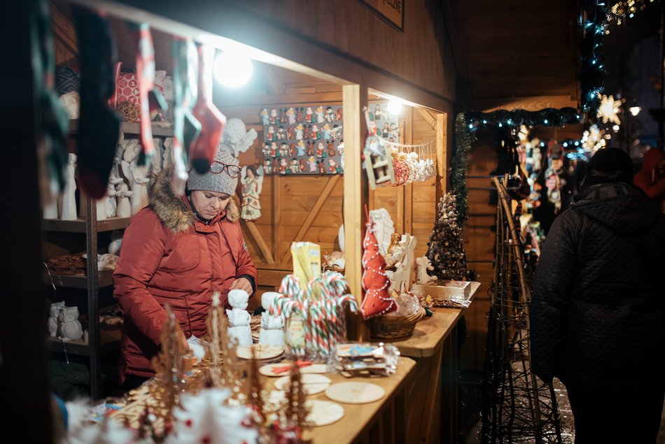 Різдвяний ярмарок на Piotrkowskiej
