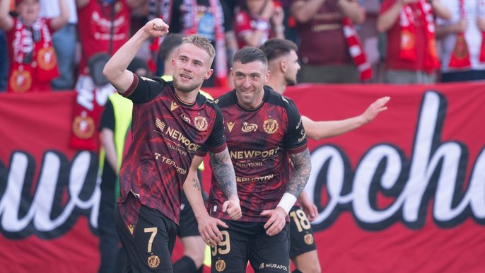Łódź. Piłkarze Widzewa Łódź