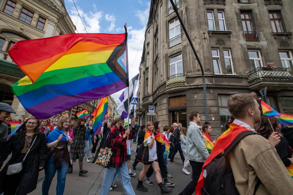 Marsz Równości ulicami Łodzi