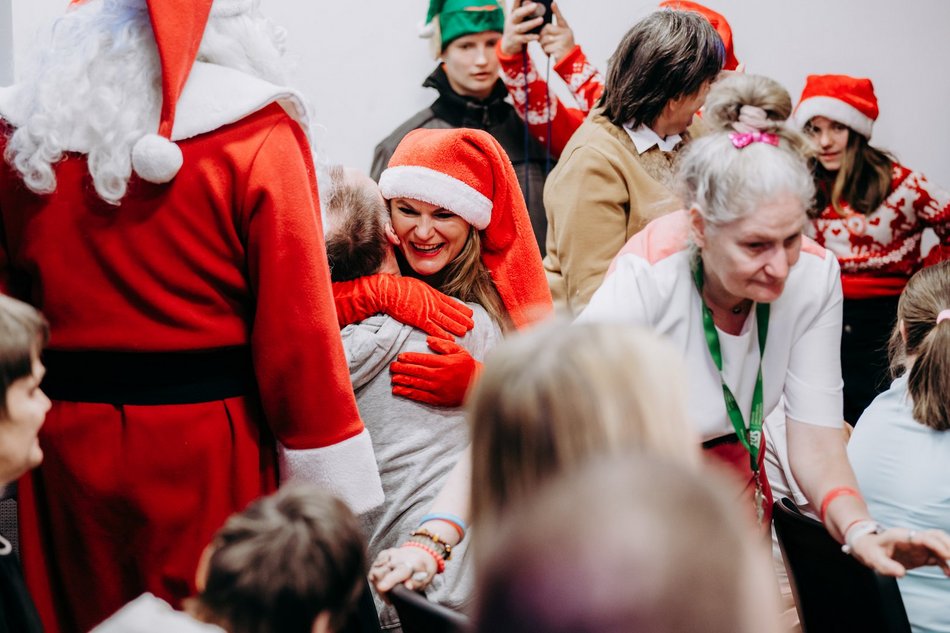 Mikołaj w DPS z ul. Spadkowej