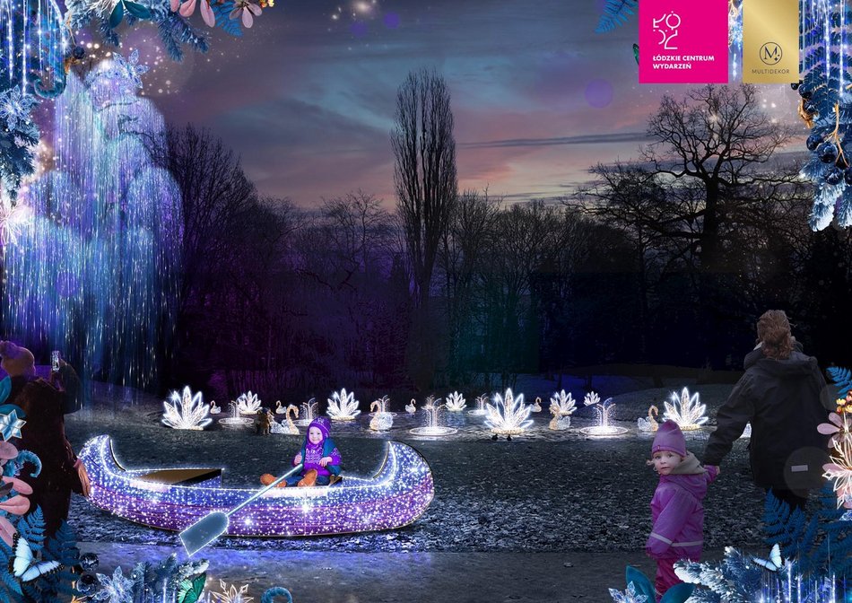 wizualizacja parku rozrywki