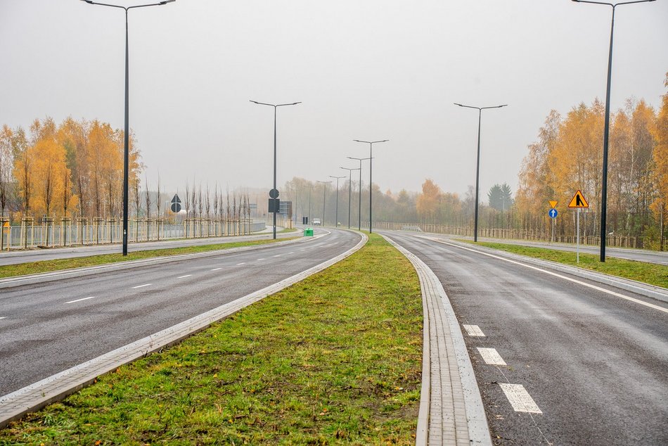 Trasa Górna - nowy odcinek tuż przed otwarciem