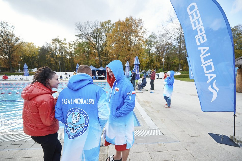 Aquapark Fala przyciągnął 130 pływaków na zawody Zimno i Fajnie