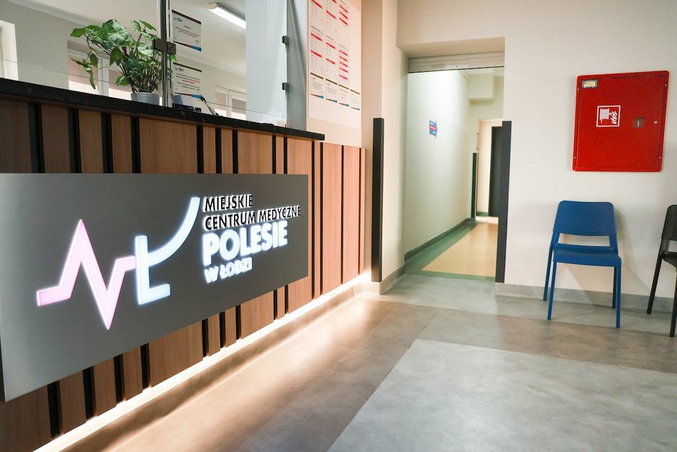 Łódź. Remont poradni pediatrycznej w MCM Polesie w Łodzi. W trosce o najmłodszych pacjentów