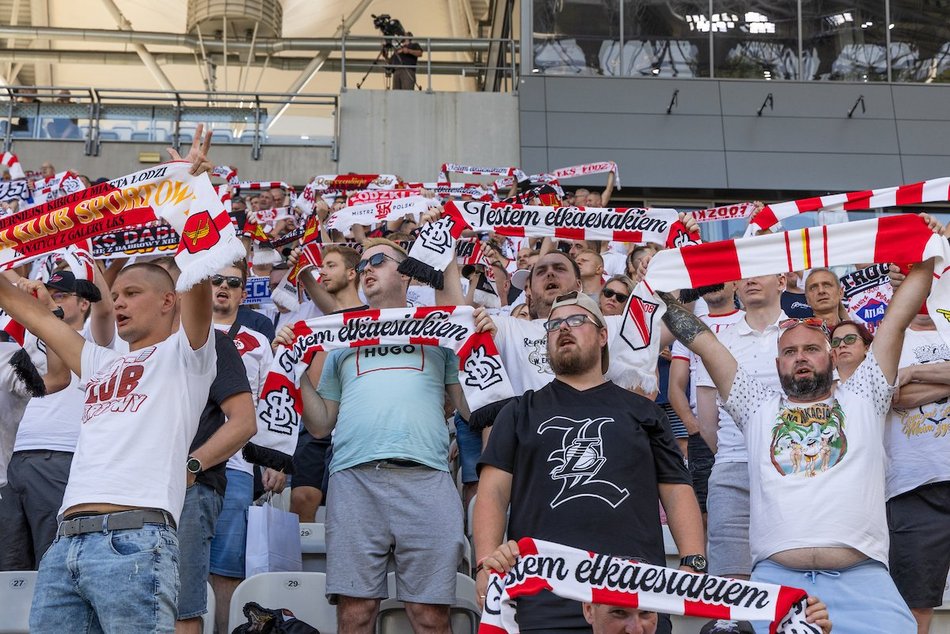 Łódź. Kibice na meczu ŁKS Łódź ze Stalą Mielec. Byłeś? Odszukaj się w naszej galerii