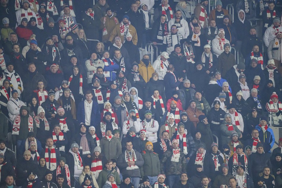 Kibice na meczu ŁKS Łódź z Legią Warszawa. Byłeś? Odszukaj się na trybunach!
