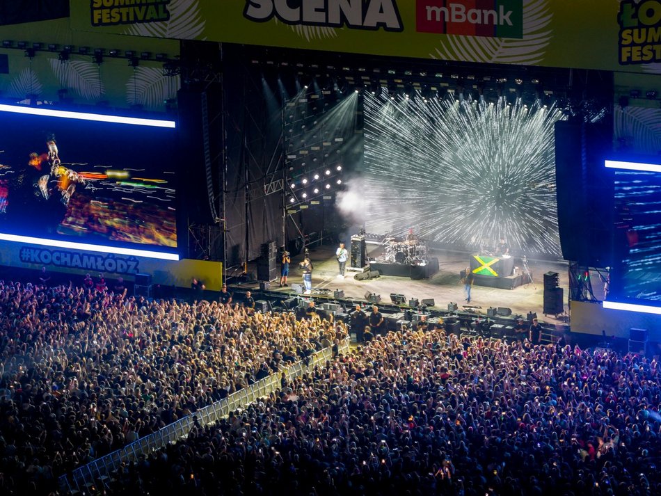 Łódź. Shaggy na Łódź Summer Festival 2025! Takiej energii na Łódzkich Błoniach jeszcze nie było