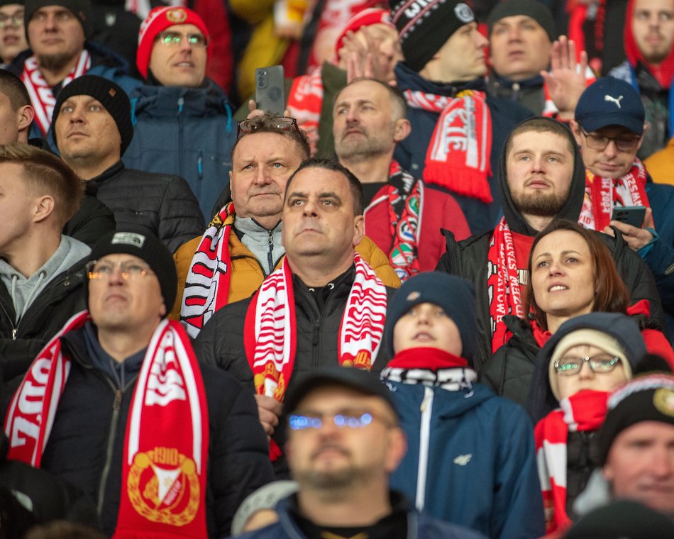 Łódź. Widzew Łódź - GKS Katowice. Znajdź się w galerii zdjęć