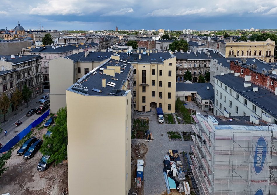 Kamienice przy ul. Rewolucji 1905 r. 13, 15 i 17 po remoncie