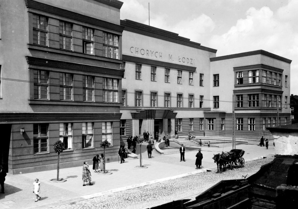 Kasa Chorych - budynek przy ul. Łagiewnickiej 36