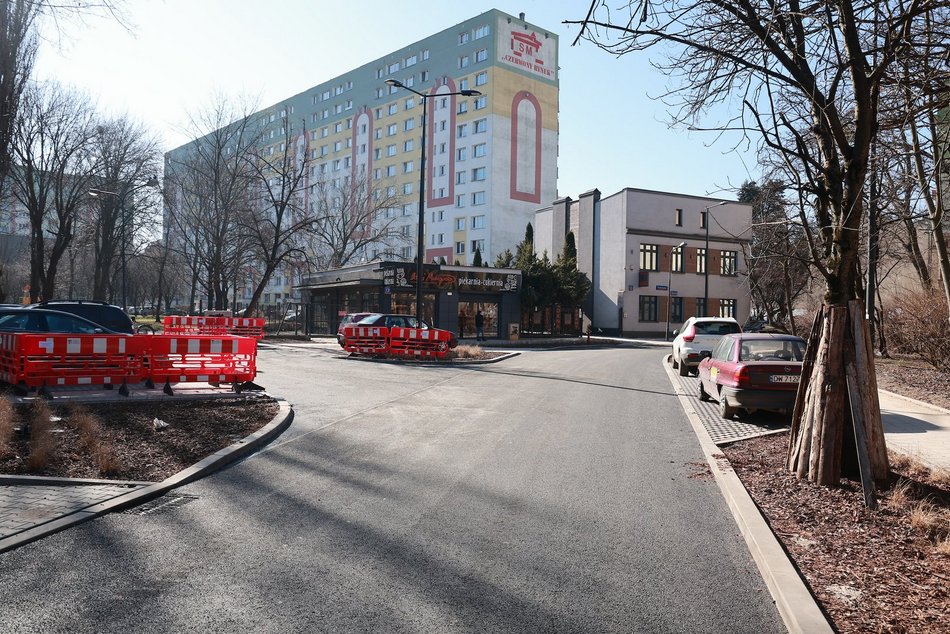 Łódź. Remont Leczniczej w Łodzi. Trwają ostatnie prace przed otwarciem ulicy