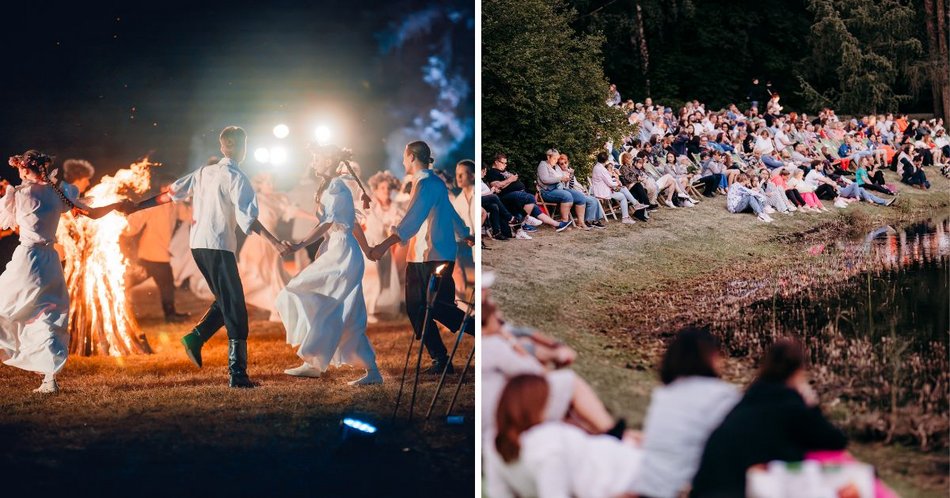 Łódź. Noc Świętojańska w Ogrodzie Botanicznym w Łodzi. Pełno magii, tańca i niezwykłych rytuałów