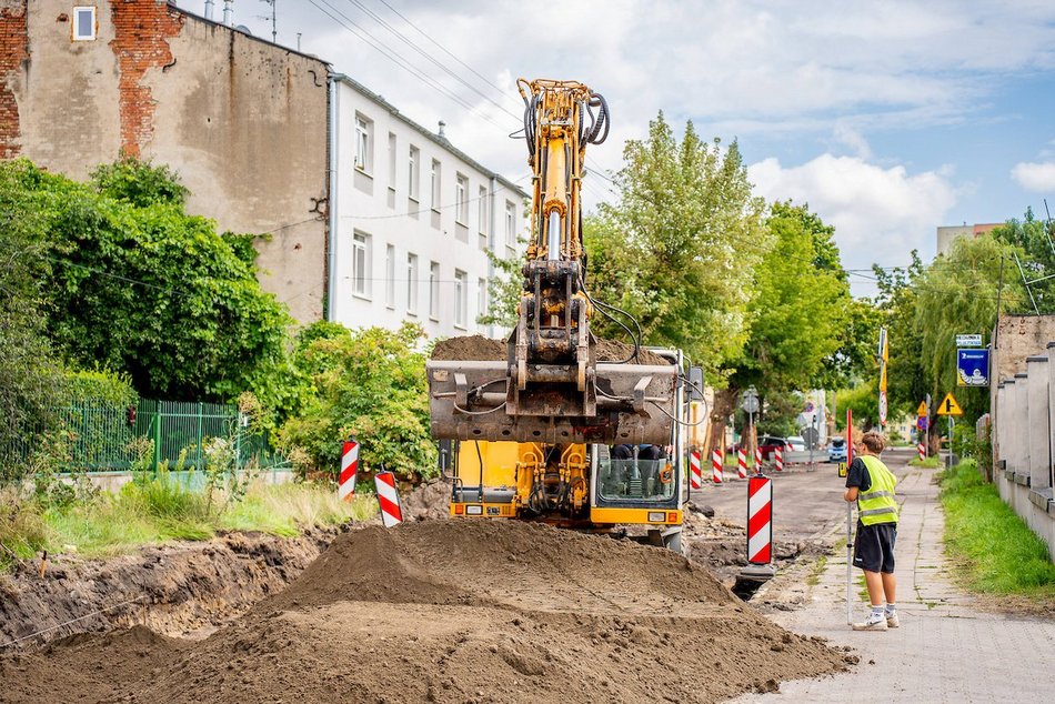 Łódź. Remont Siedleckiej w Łodzi postępuje. Pierwsze efekty są już widoczne!