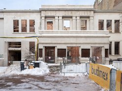 Łódź. Teatru Powszechnego w Łodzi w trakcie przebudowy