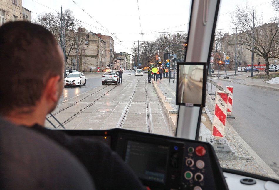 Tramwaje MPK Łódź wracają na Bałuty. Wykonano przejazdy testowa