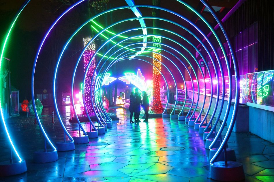 Park Miliona Świateł w Orientarium Zoo Łódź