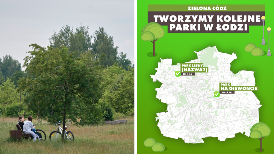 Parki leśne w Łodzi