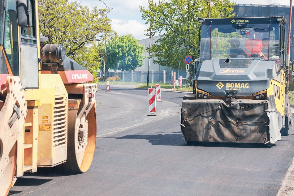 Łódź. Remont Puszkina. Drogowcy rozpoczęli wymianę nawierzchni