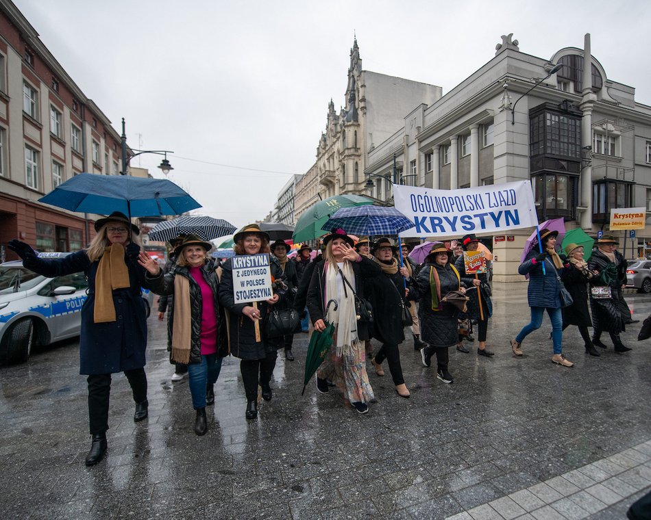 Łódź. Ogólnopolski Zjazd Krystyn! Piotrkowską przeszły setki imienniczek z całej Polski