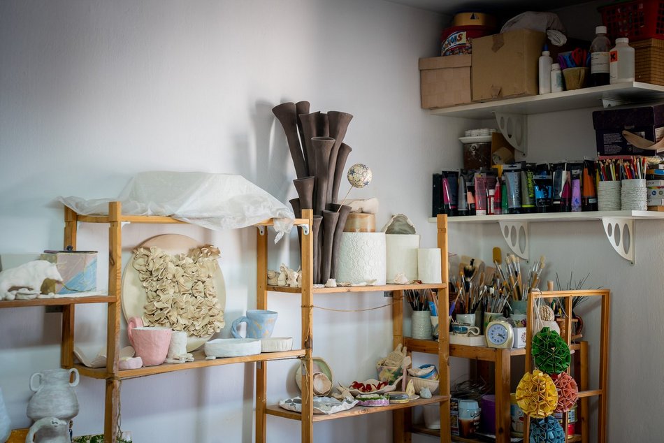 Monika Koprowska z Łodzi. Łączy w swojej pracy miłość do rękodzieła, natury, miasta i ludzi