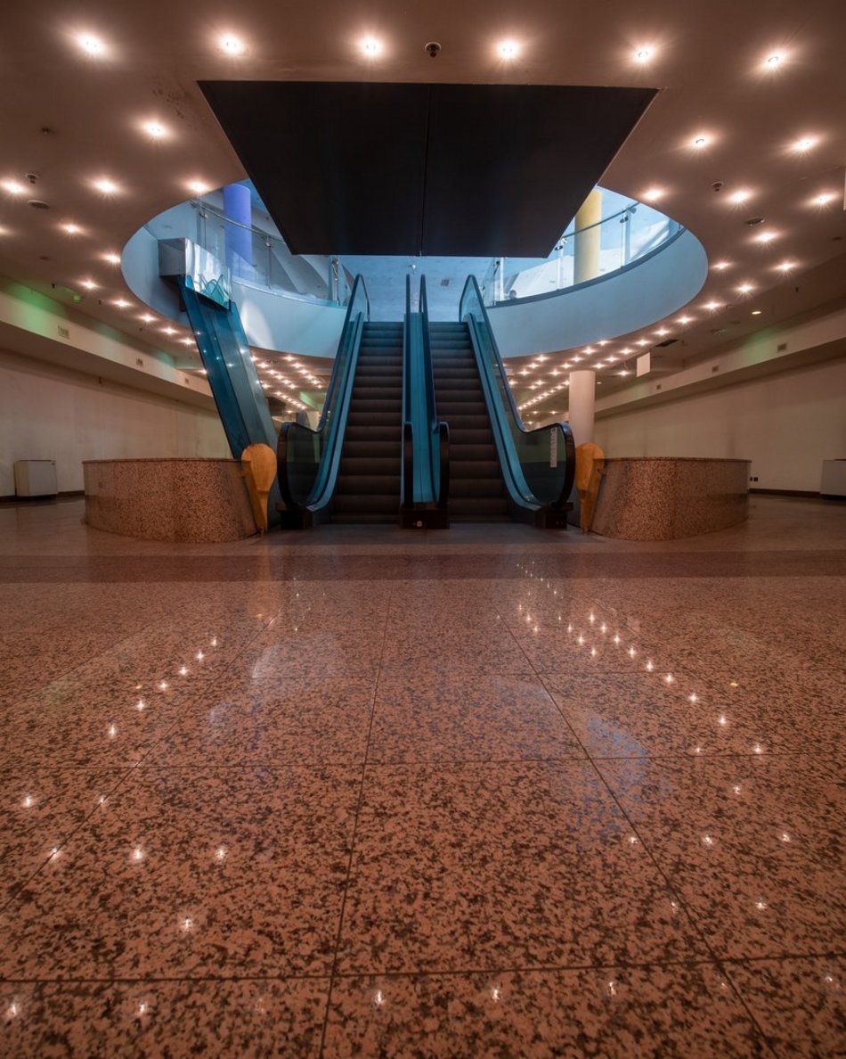 dawne centrum handlowe w Łodzi