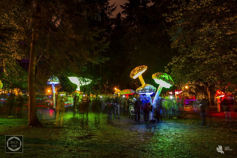 Strefa dla dzieci na Light Move Festival 2025 Łódź